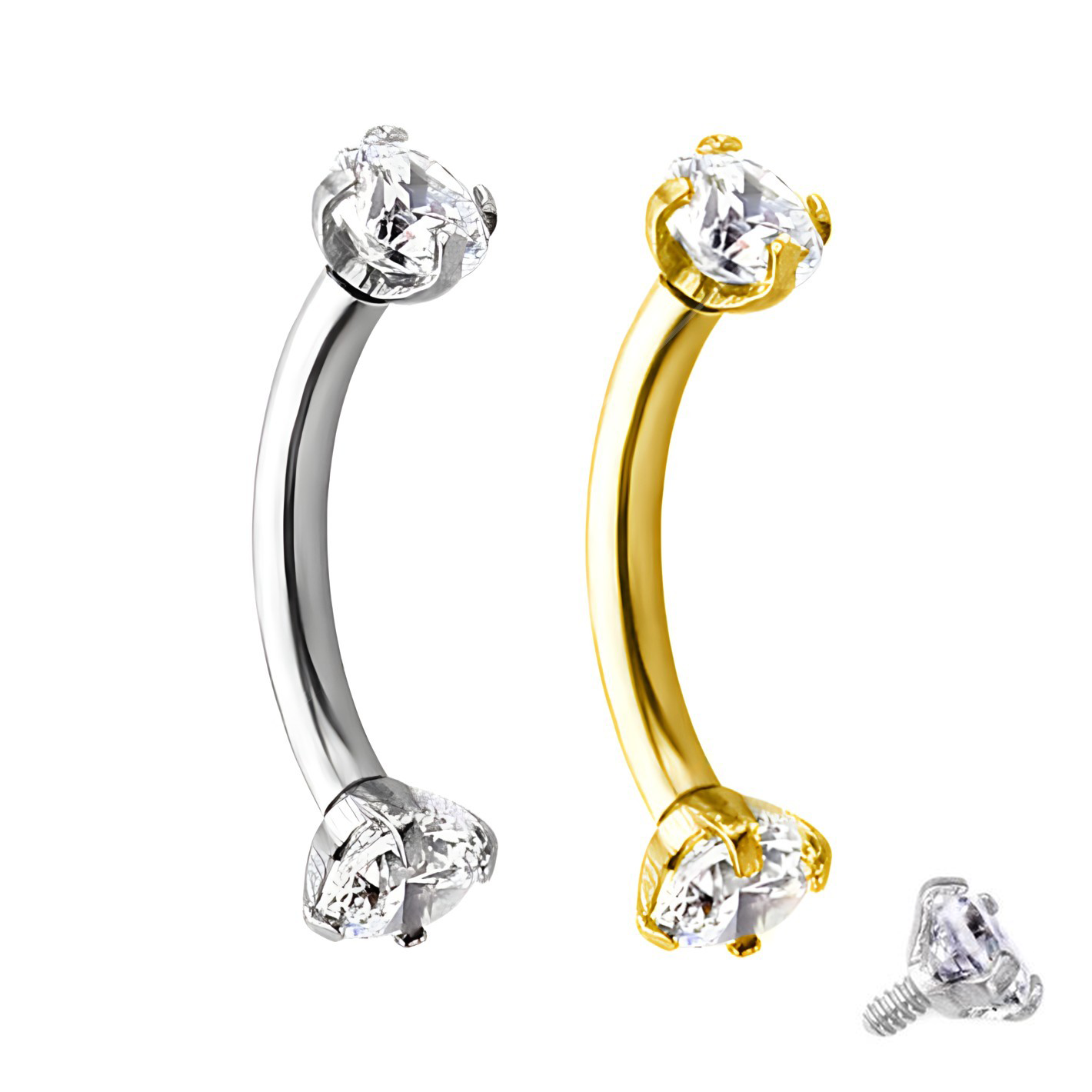 MICRO CURVO ZIRC BR AÇO