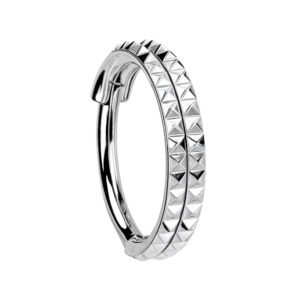 ARGOLA CLICKER 2F PIRAMID TIT(ACX10)