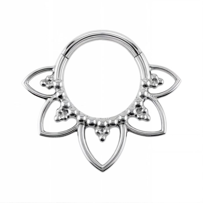 ARGOLA CLICKER PRIMAVERA AÇO (CX4)