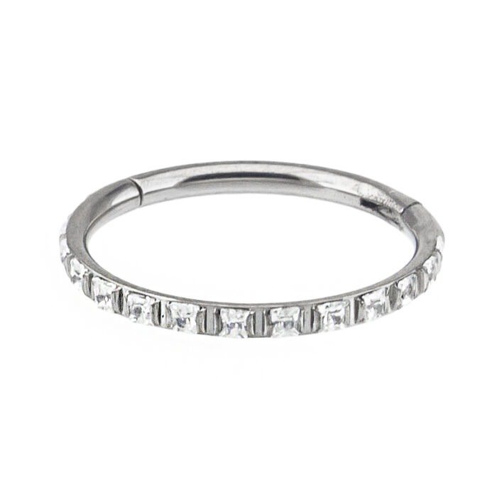 ARGOLA SQUARE ZIRC TIT(ACX16)