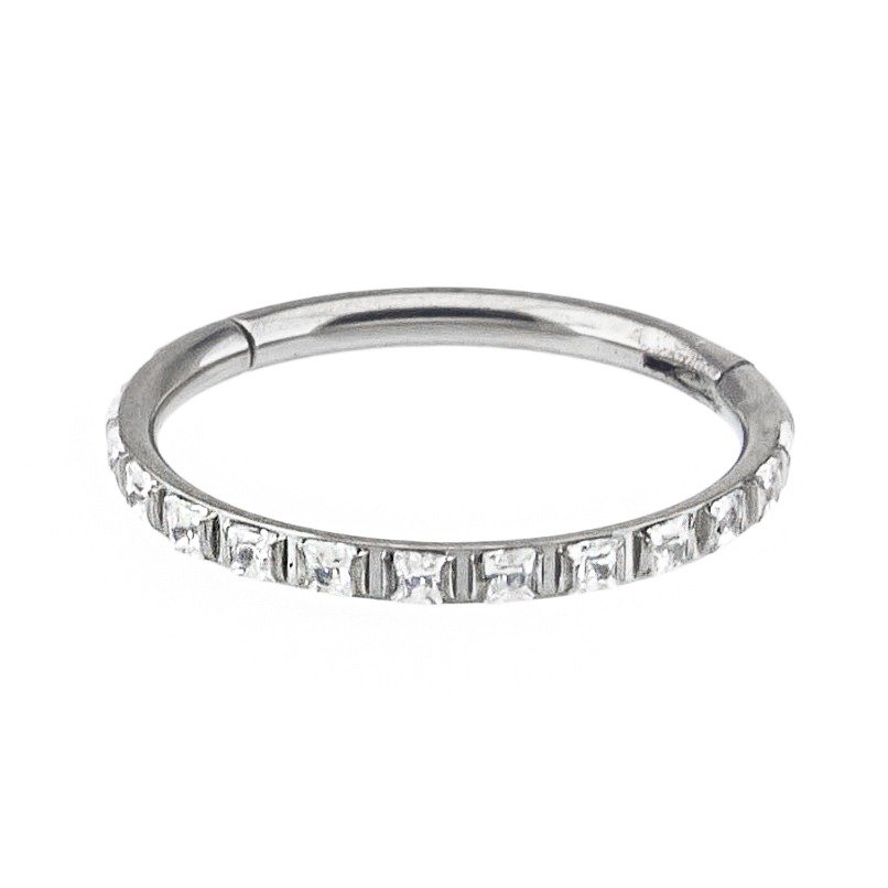 ARGOLA SQUARE ZIRC TIT(ACX16)