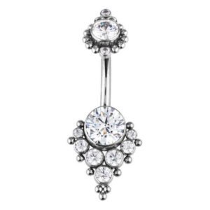 BNN TIT OPALA E 7 ZIRC BR COM TOPO DECOR E BOLINHAS (UCX1)