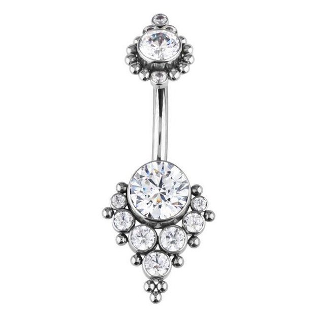 BNN TIT OPALA E 7 ZIRC BR COM TOPO DECOR E BOLINHAS (UCX1)