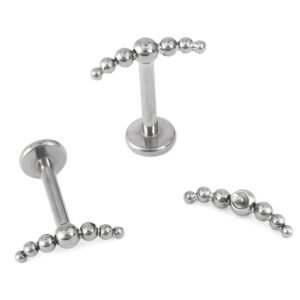 LBT TIT CLUSTER 7 BEADED R/I (CX22)