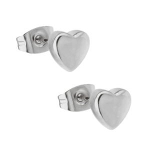 BRINCO CORAÇÃO METALIZADO AÇO (CX3)