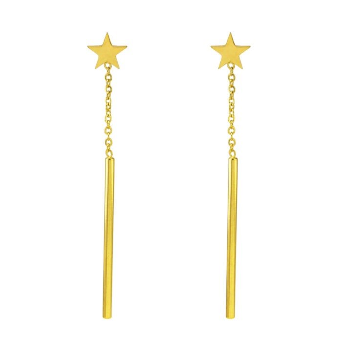 BRINCO ESTRELA CORRENTE PENDULO AÇO