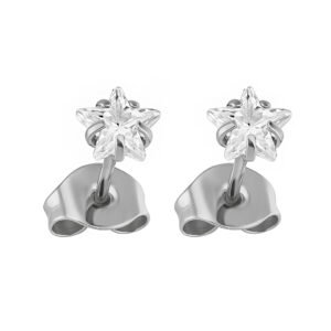 BRINCO ESTRELA ZIRC AÇO (CX3)