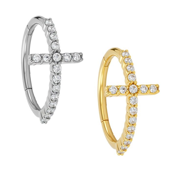 CONCH CRUZ W.CUBIC ZIRC AÇO (CX2)