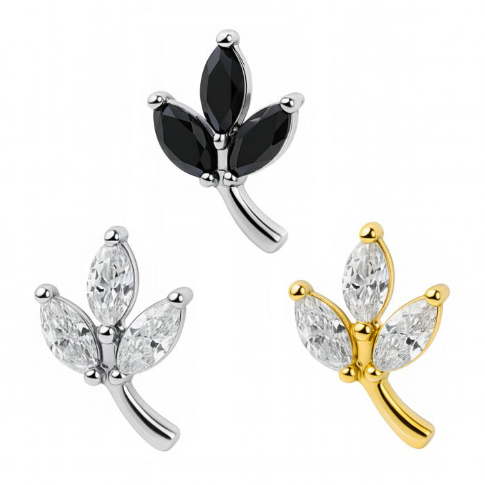 LBT FOLHA MARQUISE CZ TIT (CX35)