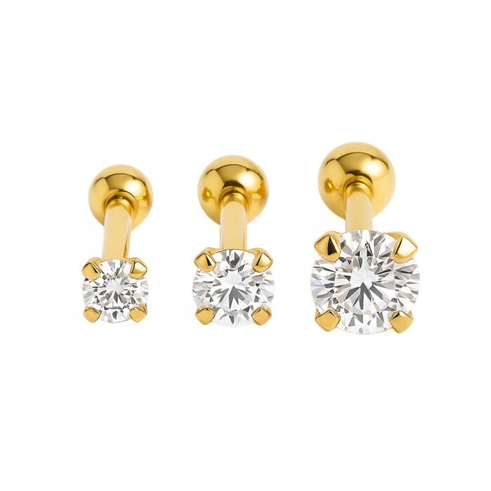 MICRO RETO ZIRC GARRA AÇO R/E