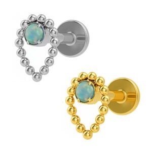 LBT GOTA BEADED E ZIRC TIT R/I(CX10)