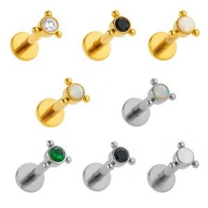 LBT TIT VENTAS 1 CZ 3 BEADED (CX27)