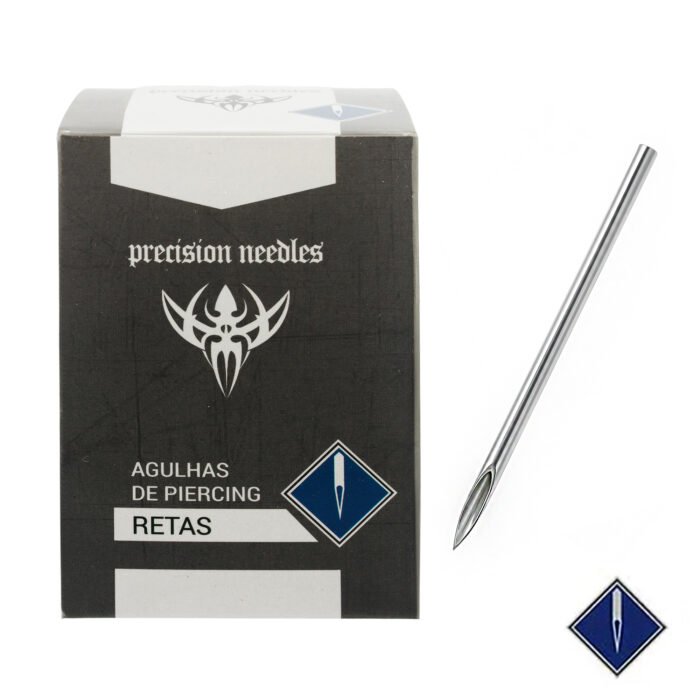 Agulha Americana Reta Caixa 100un