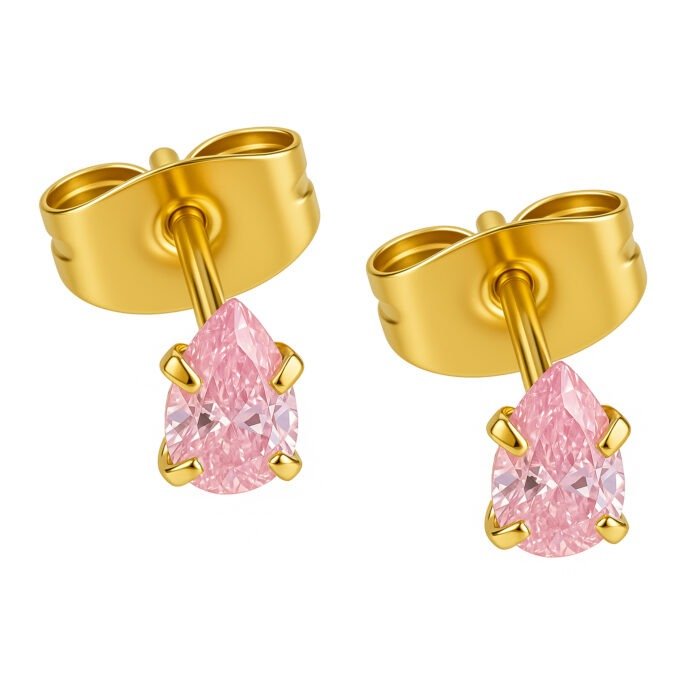 BRINCO GOTA ZIRC AÇO (CX1)