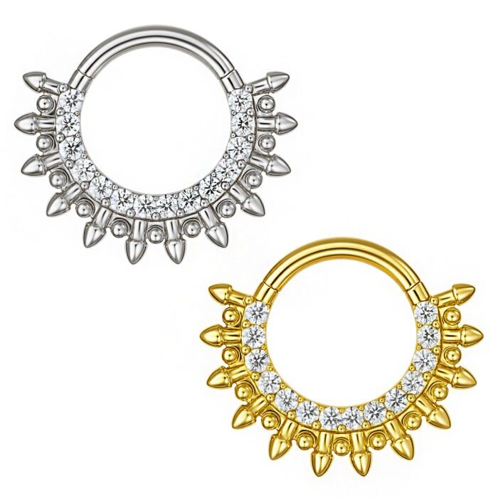 DAITH SURGICAL NAVEL CZ TIT (CX21)