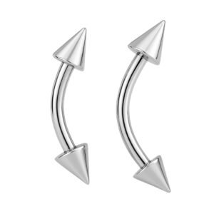 Micro Curvo Spike de Aço