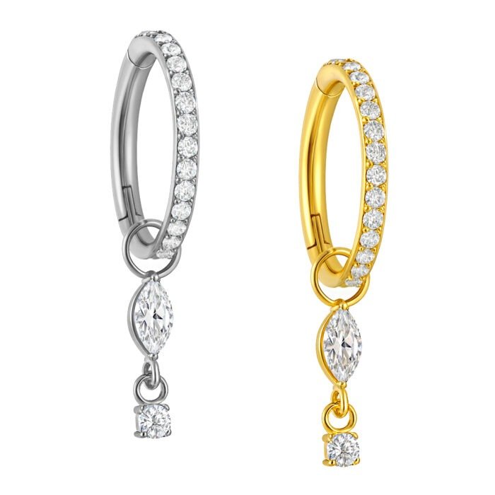 ARGOLA CZ PINGENTE NAVETE P.LUZ TIT