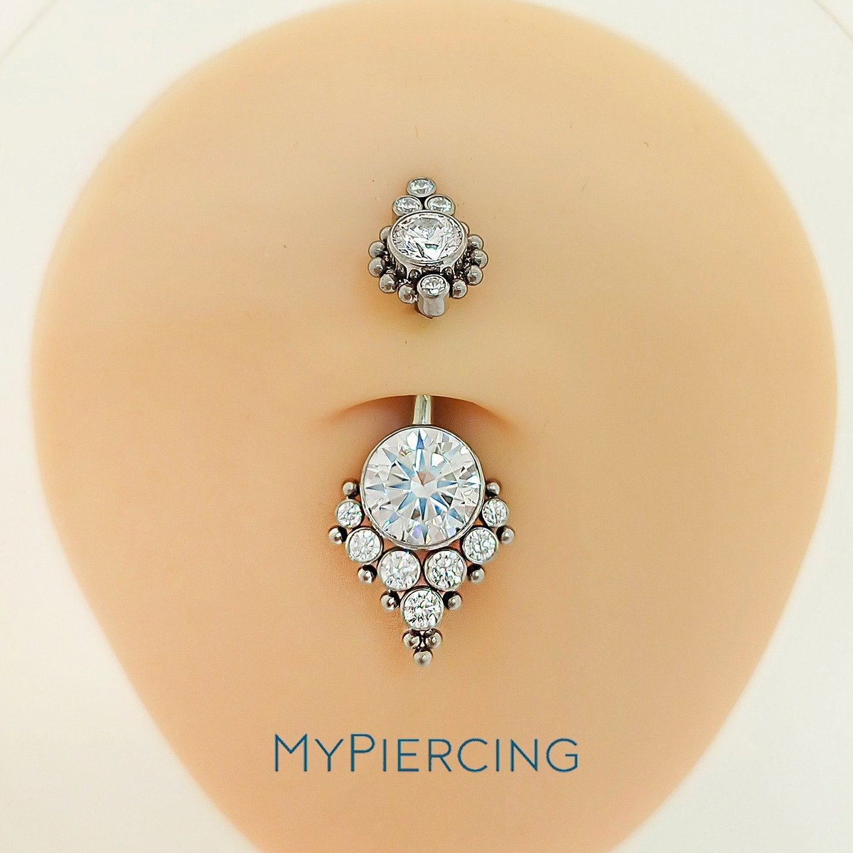 BNN TIT OPALA E 7 ZIRC BR COM TOPO DECOR E BOLINHAS (UCX1) - Imagem 2