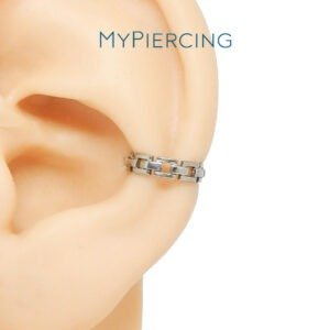 CONCH RING CHAIN STYLE AÇO