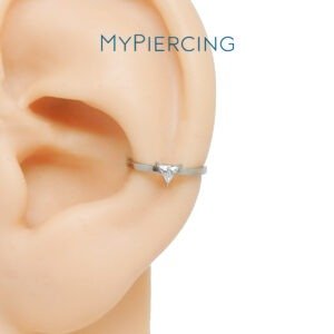 CONCH TRIANGLE CUBIC ZIRC AÇO