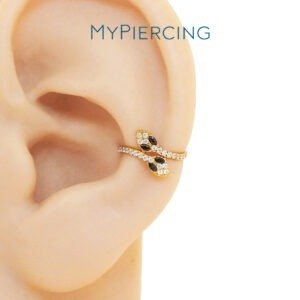 CONCH SNAKE CZ BR TIT (ACX14)