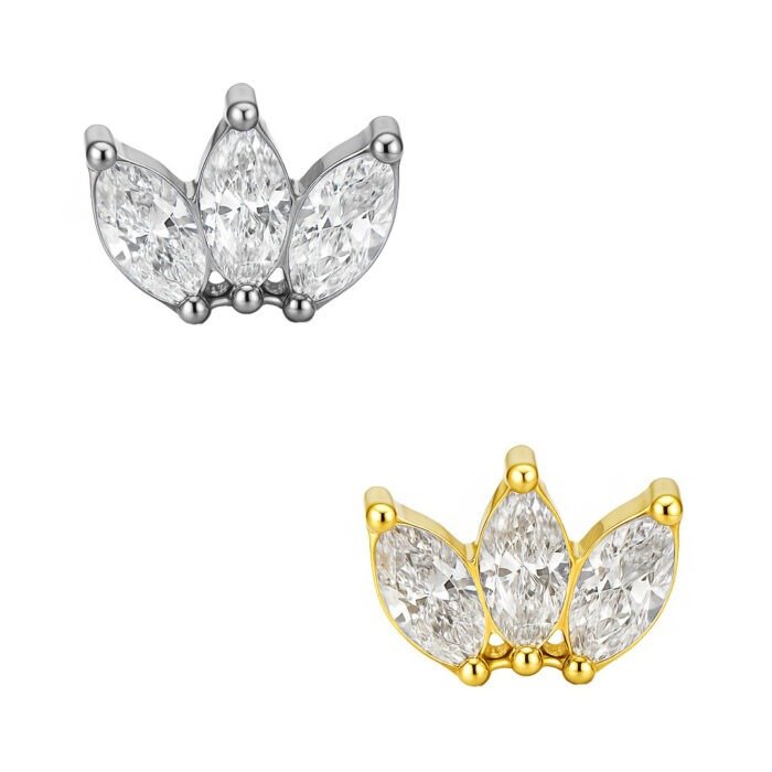 LBT GEM TOP PONTUDO ZIRC (CX14)