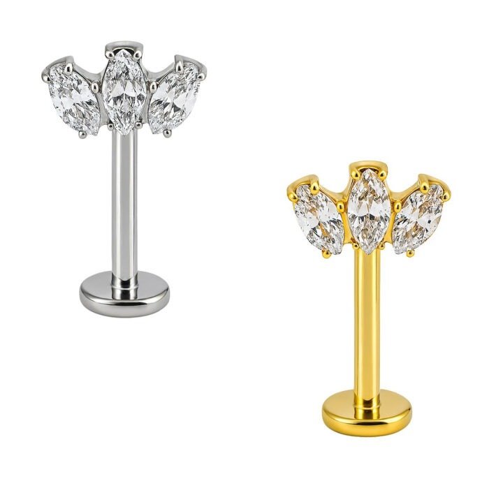 LBT MARQUISE INVERTIDO CZ TIT (CX17)