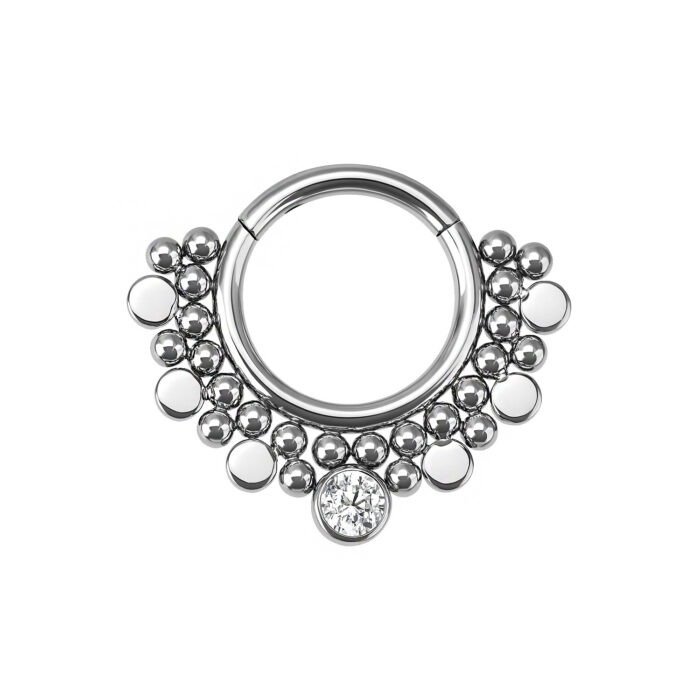 ARGOLA CLICKER LEQUE ZIRC TIT (ACX1)