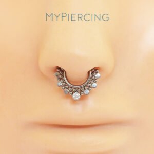 ARGOLA CLICKER LEQUE ZIRC TIT (ACX1)