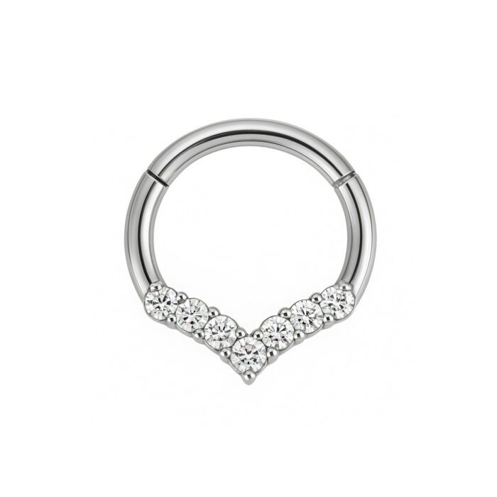 ARGOLA PAVE FRON CZ TIT (ACX9)