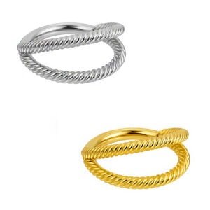 ARGOLA DOUBLE CORDÃO NAUTICO AÇO