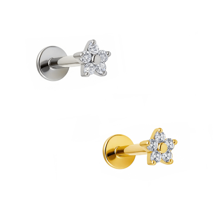 LBT FLOR MINI 3.5MM ZIRC TIT (CX13)