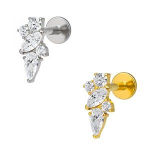 LBT MARROQUINA NAVEL CZ TIT (CX39)