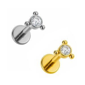 LBT TIT VENTAS 1 CZ 3 BEADED (CX27)