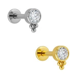 LBT TIT 1P CEN 3 BEADED D004 (CX15)