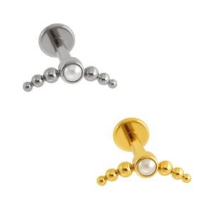 LBT CLUSTER PEROLA TIT 6 BEADED (CX2)