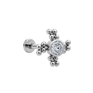 LBT TIT VENTAS 1 ZIRC 16 BEADED R/I (CX21)