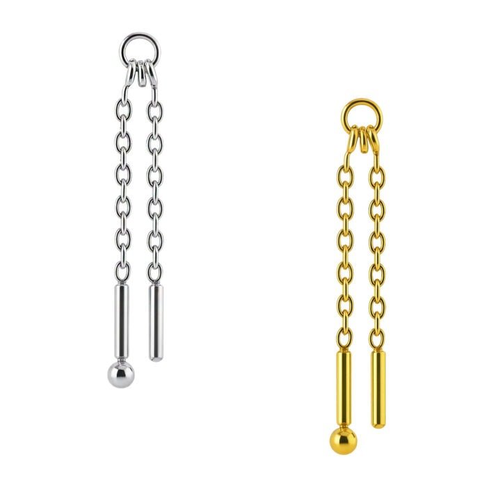 PINGENTE NEEDLE BEADED TIT