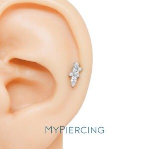 LBT MARROQUINA NAVEL CZ TIT (CX39)