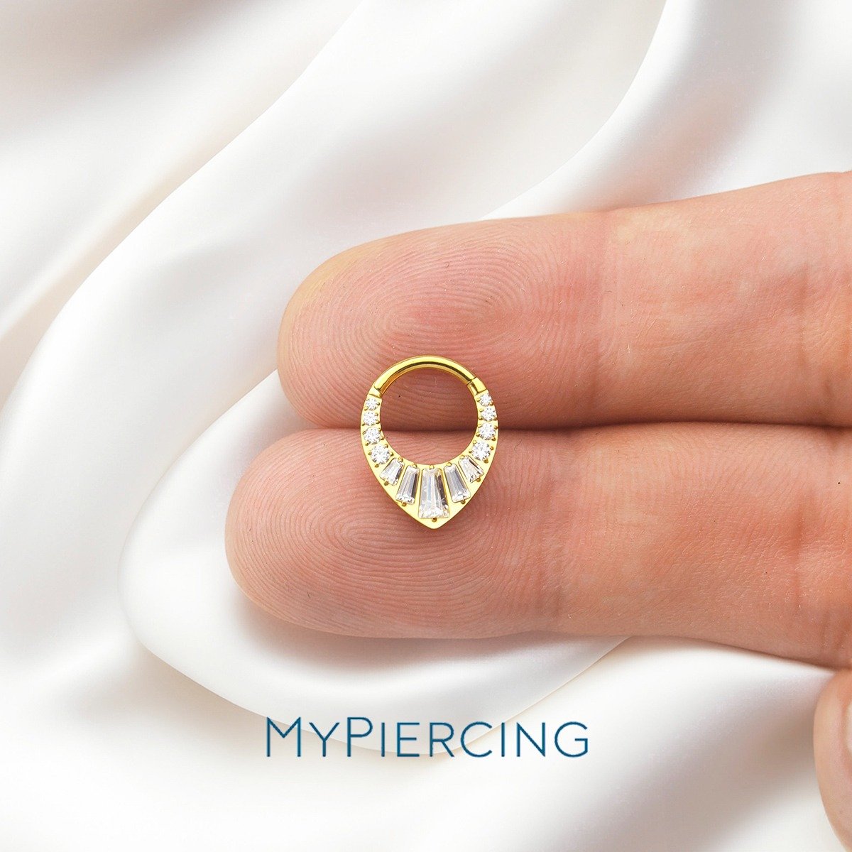 ARGOLA CLICKER MULTIPLAS BAGUETTE TIT(ACX6) - Imagem 3